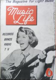 ミュージック・ライフ　昭和29年6月号　特集/クール・ジャズとは何か　新興楽譜出版社　i