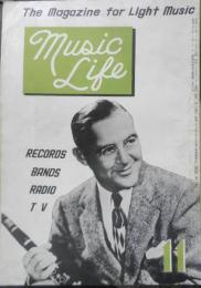 ミュージック・ライフ　昭和29年11月号　特集/スイング王ベニー・グッドマン　新興楽譜出版社　g