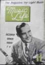 ミュージック・ライフ　昭和29年11月号　特集/スイング王ベニー・グッドマン　新興楽譜出版社　g