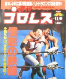 週刊プロレス　1999年11月9日No.945　ウルティモ・ドラゴン会見　ベースボール・マガジン社　i