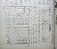 キネマ旬報　昭和26年12月上旬号 No.28　フランスへ行く木下惠介を囲んで・座談会　w