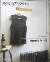 男のカジュアル・スタイル　セーター・ベスト・マフラー・帽子　2006年初版　日本ヴォーグ社　e
