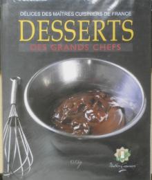 洋書レシピ本　DESSERTS des grands chefs　フランス語　d