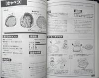 イラスト版食材の本　①野菜・きのこ編　1997年初版　合同出版　v