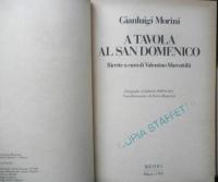 洋書レシピ本　A TAVOLA AL SAN DOMENICO　Gianluigi Morini　イタリア語　x