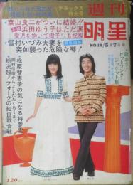 週刊明星 昭和47年5月17日号　悲しすぎるこの日…/川端康成氏密葬　集英社　d