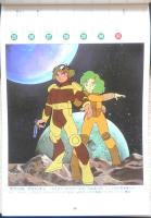 1983下期人気アニメカレンダー　アニメディア昭和58年7月号付録　r2