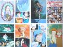アニメージュポストカード47枚セット　昭和56年1月号付録　a2