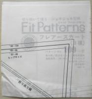 ジャノメフィットパターン　パターンNo.109　フレアースカート3種　a14
