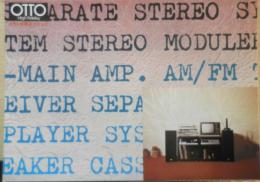 OTTO　ステレオ総合カタログ　パンフレット　昭和53年5月　a9
