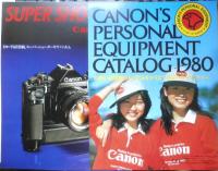 CANON　カメラ　カタログ　パンフレット　4点セット　1980年　a20
