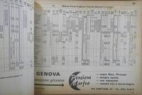 イタリアの鉄道時刻表 POZZO ORARIO GENERALE　1981.1982年　c