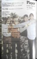 Player プレイヤー　2002年9月号No.439　RED HOT CHILI PEPPERS　e