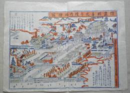 信濃国善光寺境内略絵図 明治11年 古泉堂 a14