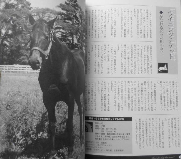 あの馬は今？」ガイド2006-2007 2006年2刷 y / 古本、中古本、古書籍の