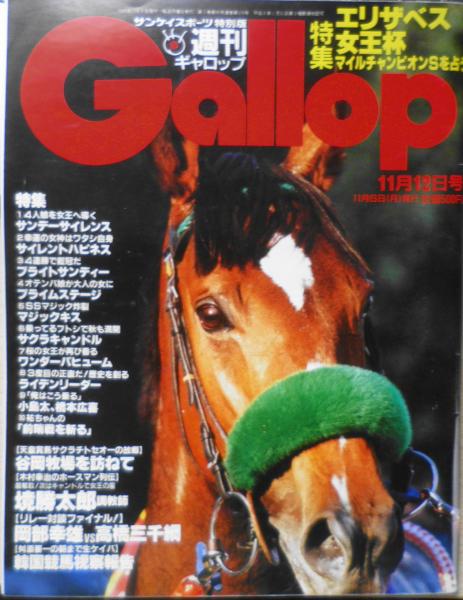 週刊ギャロップ 1995年11月12日号 舛添要一の朝まで生ケイバ・韓国競馬