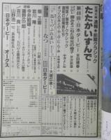 優駿　昭和57年7月号　速報・前期クラシック/たたかいすんで…　q