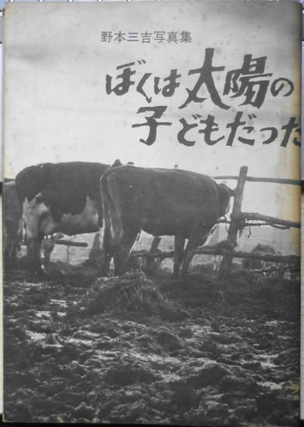 【限定販売】 野本三吉写真集 ぼくは太陽の子どもだった a 青年社 1969年初版 ドキュメント