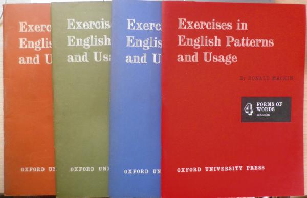 洋書 英語テキスト4冊セット Exercises in English Patterns and Usage 