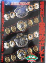 全日本プロレス　'93世界最強タッグ決定リーグ戦　パンフレット　チケット半券付き　6
