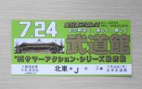 全日本プロレス　'95サマーアクション・シリーズ　パンフレット　チケット半券付き　6
