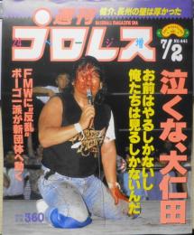 週刊プロレス　平成3年7月2日No.441　6・12武道館/長州VS佐々木　ベースボール・マガジン社　q
