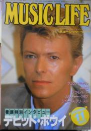ミュージック・ライフ/MUSIC LIFE　デビッド・ボウイ/ワム！/マイケル・ジャクソン　1983年11月号　c
