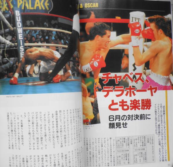 ワールド・ボクシング 1996年4月号 辰吉、サラゴサに完敗 日本
