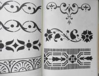 洋書　Authentic Victorian Stencil Designs　l
