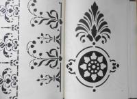 洋書　Authentic Victorian Stencil Designs　l
