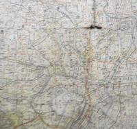 古い地図　新制代東京市全図　昭和14年改定48版　龍王堂本店　a12
