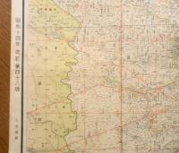 古い地図　新制代東京市全図　昭和14年改定48版　龍王堂本店　a12
