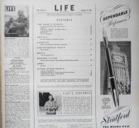 洋書雑誌　LIFE　1944年1月
