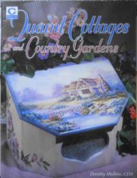 洋書　トールペイント　Quaint Cottages And country Gardens　a

