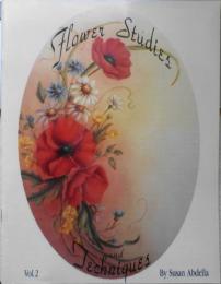 洋書　トールペイント　Flower studies and techniques Vol.2　a
