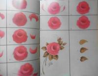 洋書　トールペイント　Rose Petals　a
