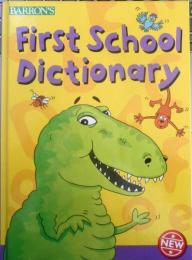 洋書絵本　First School Dictionary BARRON'S　n
