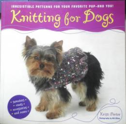 洋書　Knitting for Dogs　編み物　ニット　c
