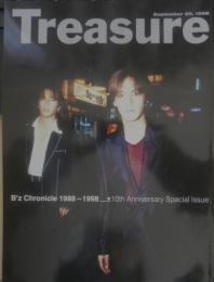 Treasure　1998年9月20日　非売品　B'z Chronicle 1988～1998 10th Anniversary Special Issue　t
