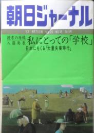 朝日ジャーナル　昭和58年8月26日号　日本にも来る「大量失業時代」　q
