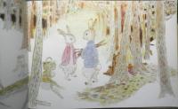 こうさぎのクリスマス　こどものとも249号　松野正子/作　荻太郎/絵　1976年初版　福音館書店　c
