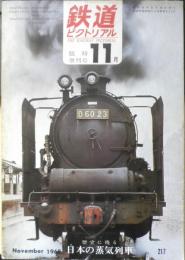 鉄道ピクトリアル　昭和43年11月臨時増刊号No.217　歴史に残る日本の蒸気列車　v
