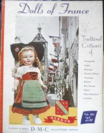 洋書　Dolls of France　b
