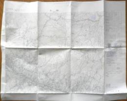 地図　上田　昭和55年発行　国土地理院　a4