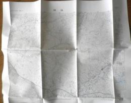 地図　御油　昭和45年発行　国土地理院　a4