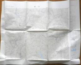 地図　田口　昭和43年発行　国土地理院　a4 