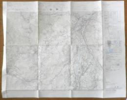 地図　皆野　昭和55年発行　国土地理院　a9