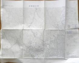 地図　京都西北部　昭和49年発行　国土地理院　b1 