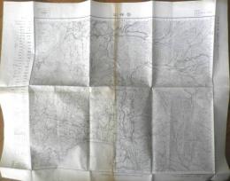 地図　磐梯山　昭和33年発行　国土地理院　a18 