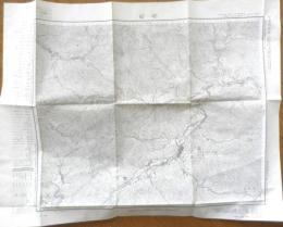 地図　都留　昭和34年発行　国土地理院　b1 